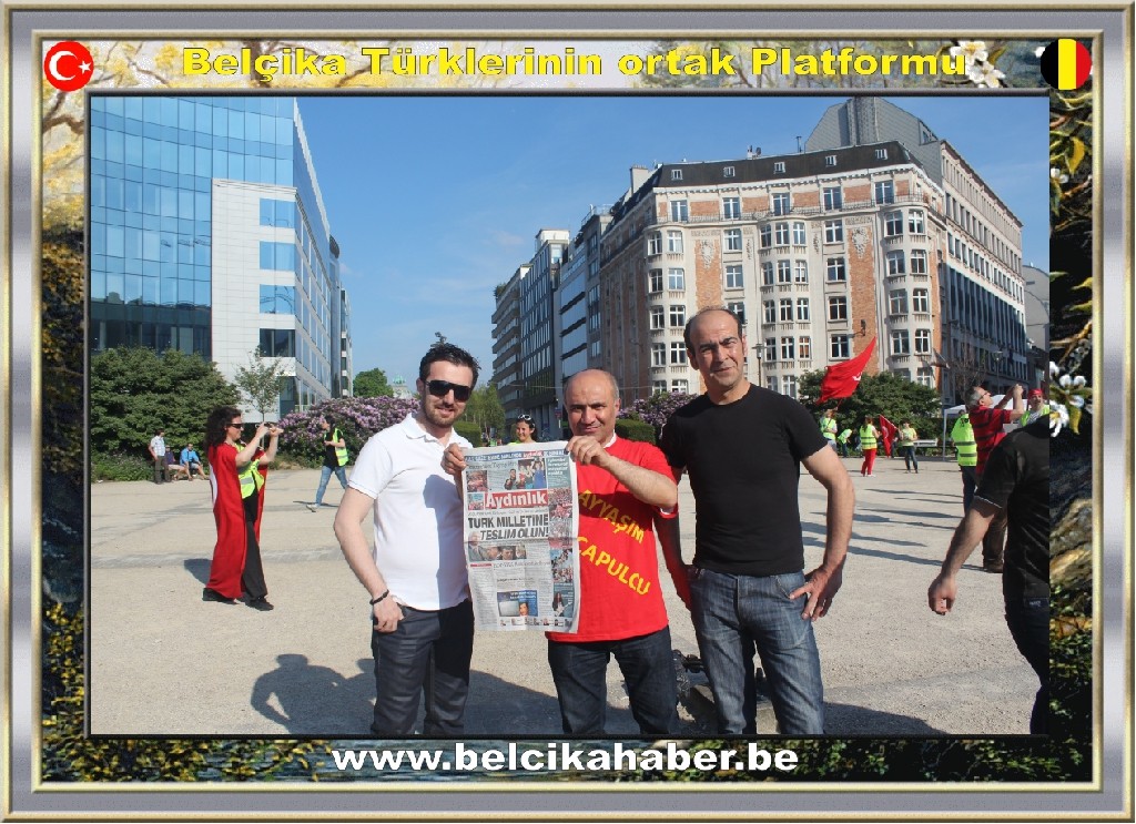 TGB BELÇİKA SHUMAN'DAN TAKSİM'E DESTEK VERDİ