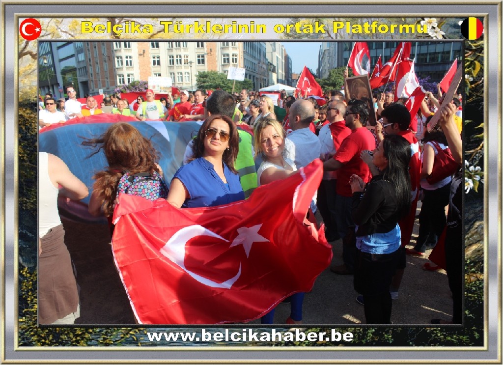 TGB BELÇİKA SHUMAN'DAN TAKSİM'E DESTEK VERDİ