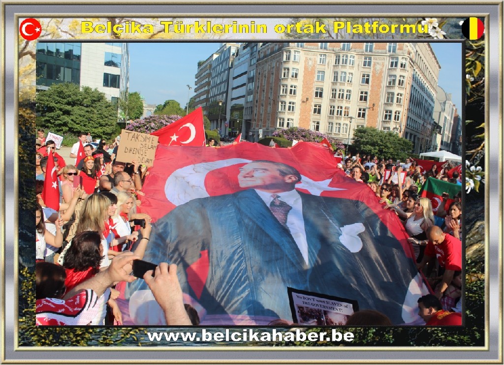 TGB BELÇİKA SHUMAN'DAN TAKSİM'E DESTEK VERDİ