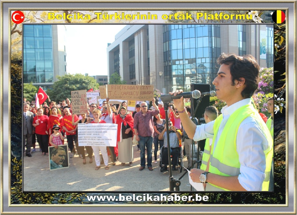 TGB BELÇİKA SHUMAN'DAN TAKSİM'E DESTEK VERDİ