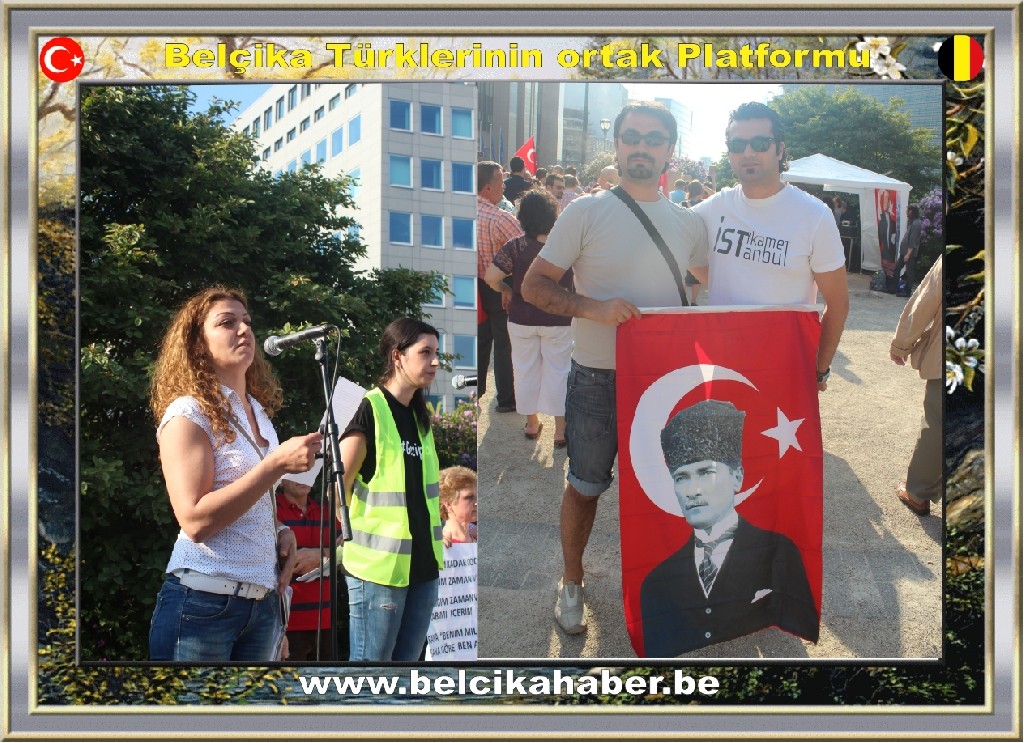 TGB BELÇİKA SHUMAN'DAN TAKSİM'E DESTEK VERDİ