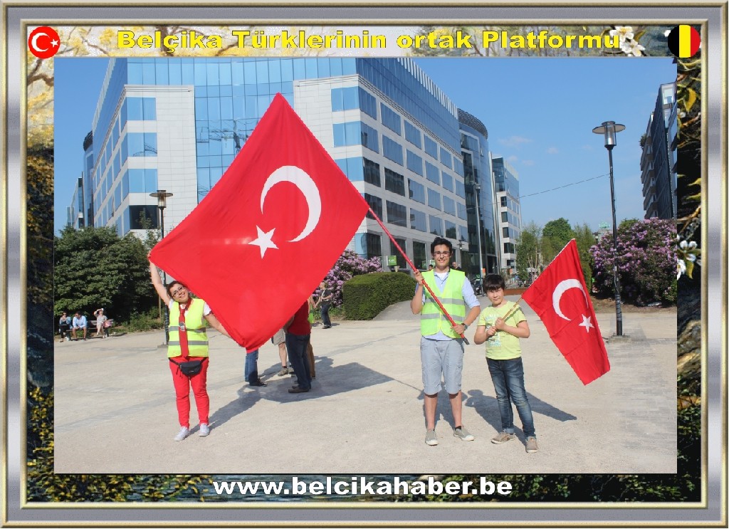TGB BELÇİKA SHUMAN'DAN TAKSİM'E DESTEK VERDİ