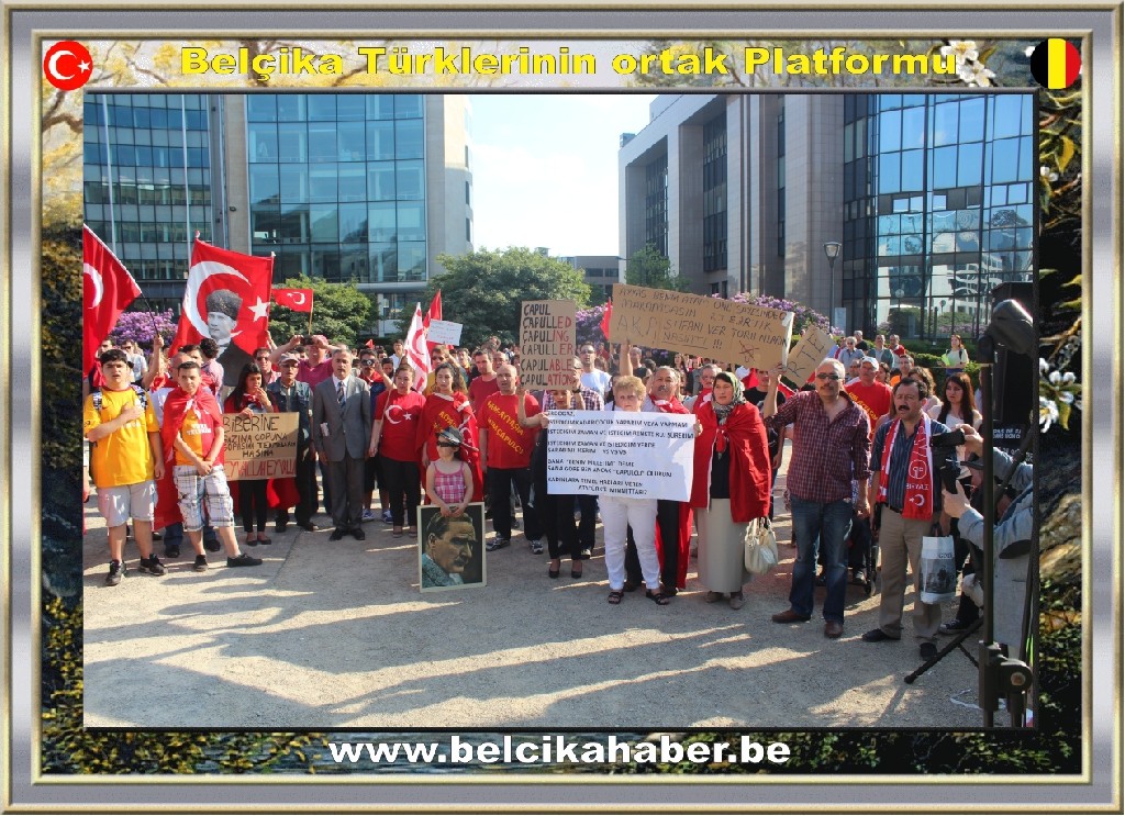 TGB BELÇİKA SHUMAN'DAN TAKSİM'E DESTEK VERDİ