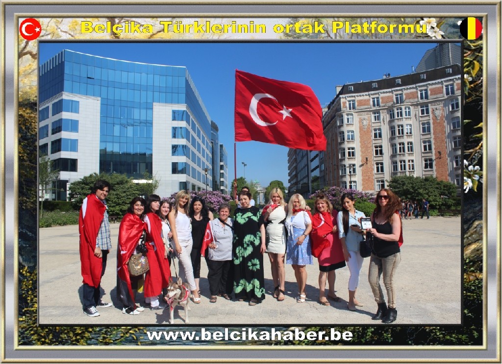TGB BELÇİKA SHUMAN'DAN TAKSİM'E DESTEK VERDİ
