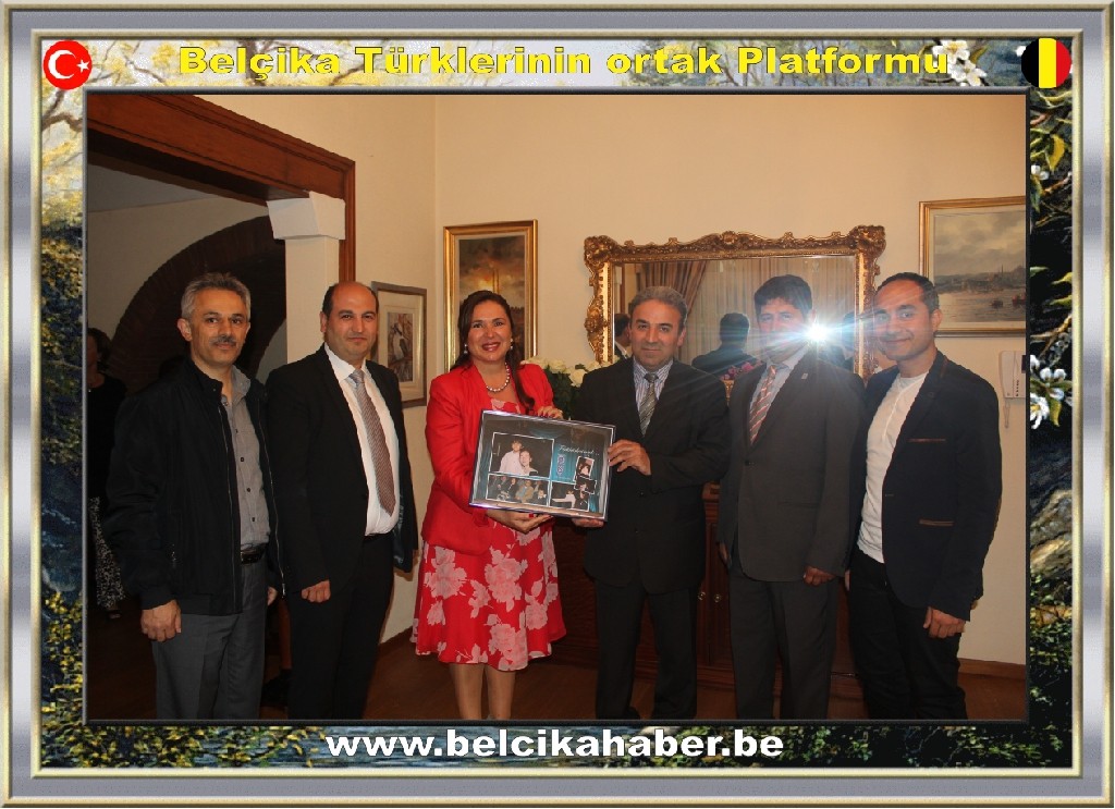 ANVERS BAŞKONSOLOSU DENİZ ÇAKAR BİR 'VEDA RESEPSİYONU' VERDİ