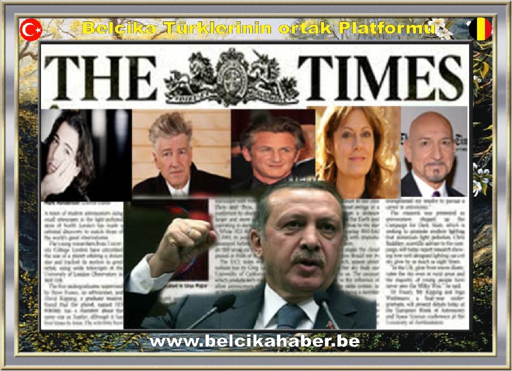 Times'ta ilanla Başbakan Erdoğan'ı kınadılar