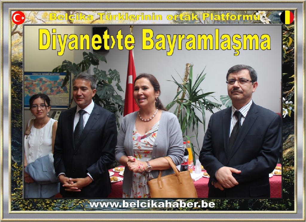 DİYANET’TE BAYRAMLAŞMA YAPILDI