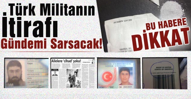 Türk Militanın İtirafı Gündemi Sarsacak!