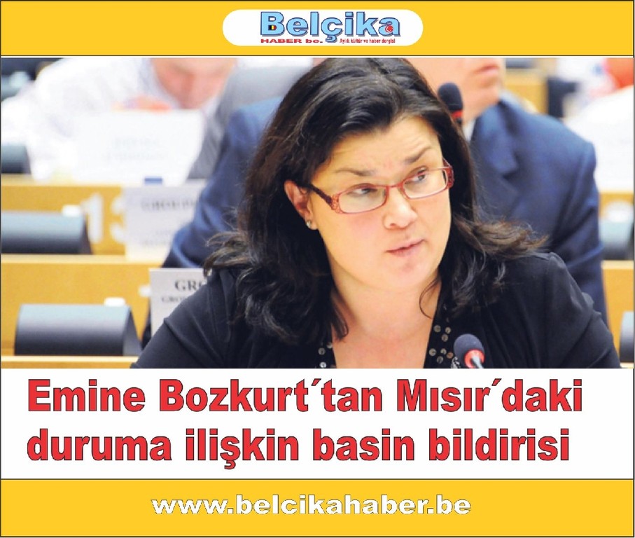 Emine Bozkurt Mısır'ı gündeme taşıdı