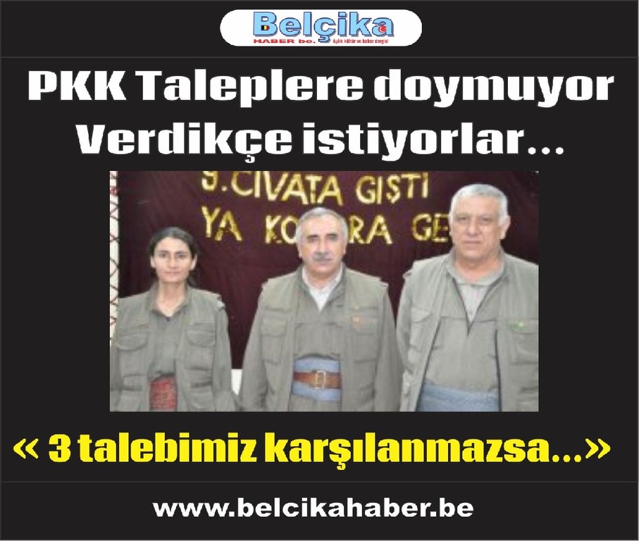 PKK istekleri bitmiyor: 