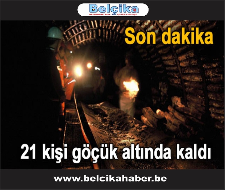 Manisa'da maden ocağında göçük 