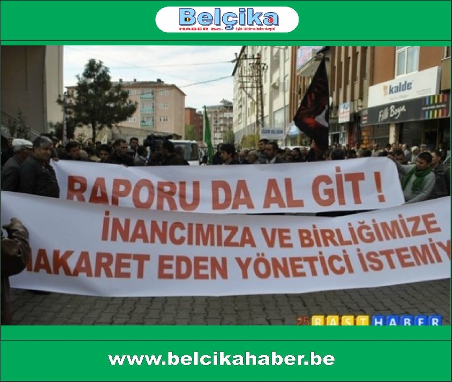 ONBİNLERCE IĞDIRLI HAYKIRDI “RAPORUNU DA AL GİT!”
