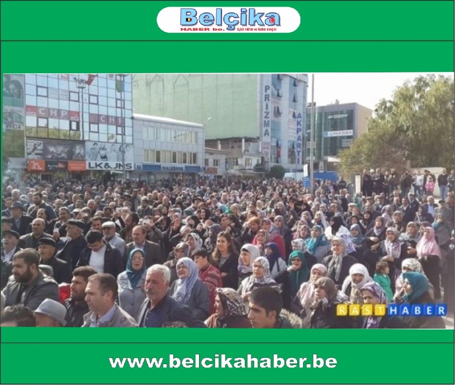 ONBİNLERCE IĞDIRLI HAYKIRDI “RAPORUNU DA AL GİT!”