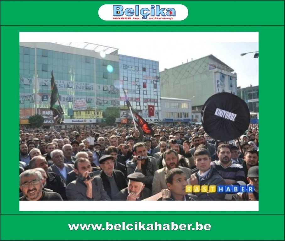 ONBİNLERCE IĞDIRLI HAYKIRDI “RAPORUNU DA AL GİT!”