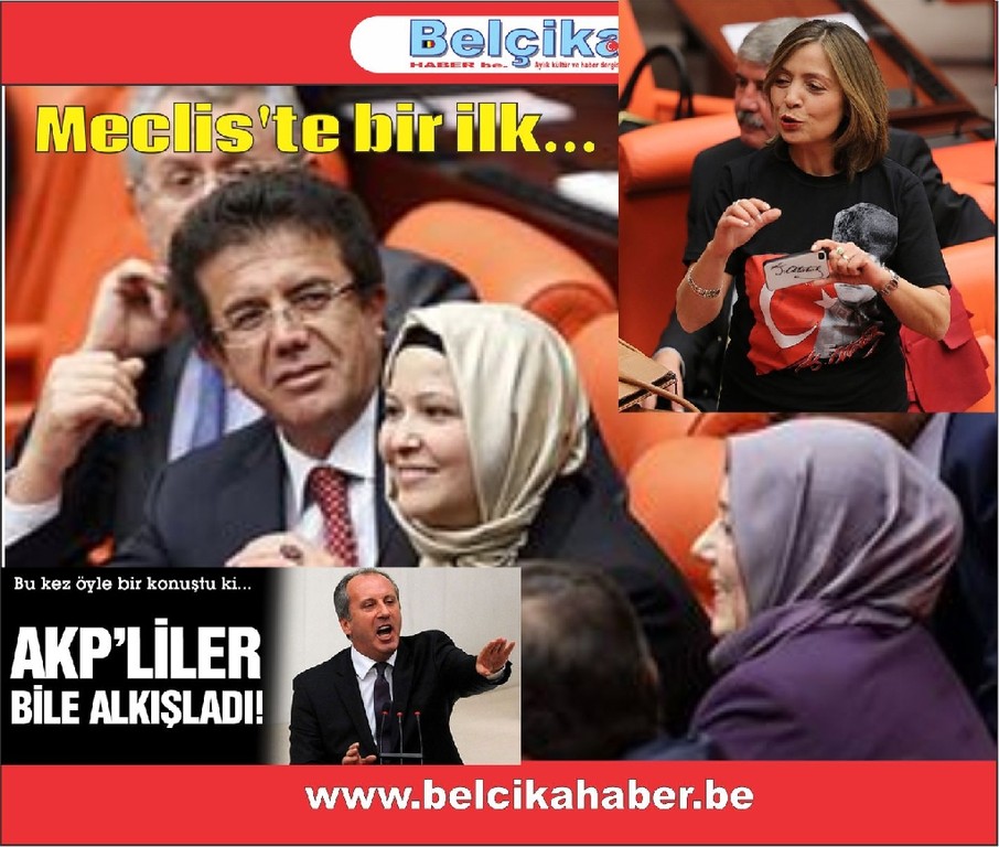 Meclis'te bir ilk...   