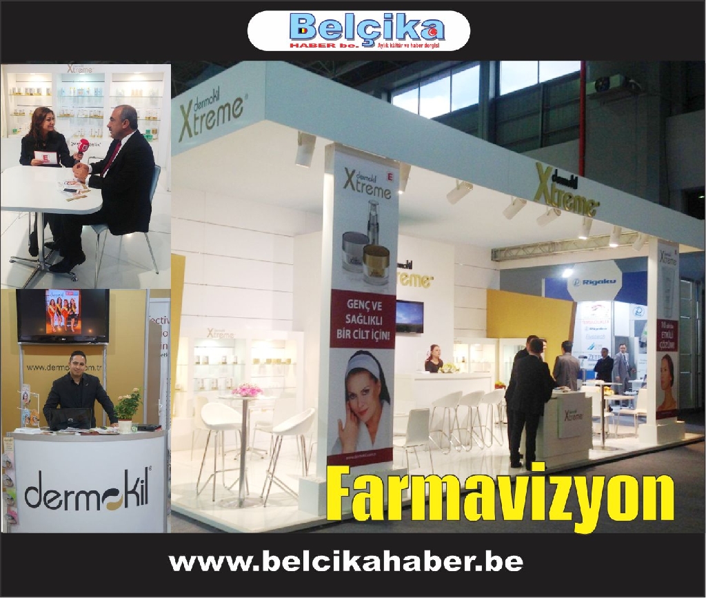 DERMOKİL FARMAVİZYON FUARININ GÖZDE MEKANI OLDU