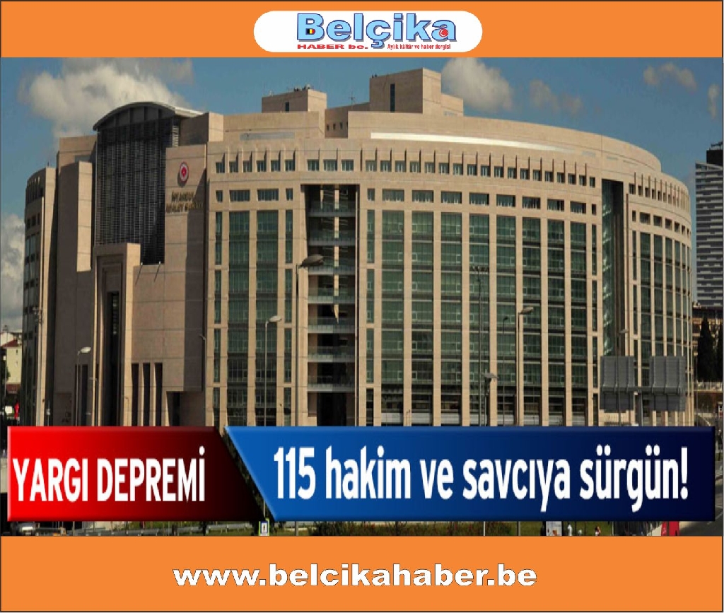 Yargıda deprem sürüyor, 115 hakim ve savcı sürüldü