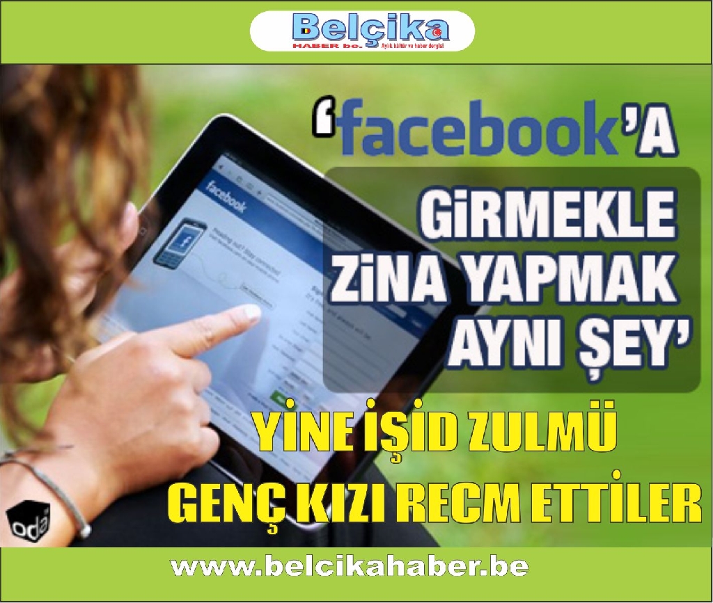 ‘Facebook’a girmekle zina yapmak aynı şey’