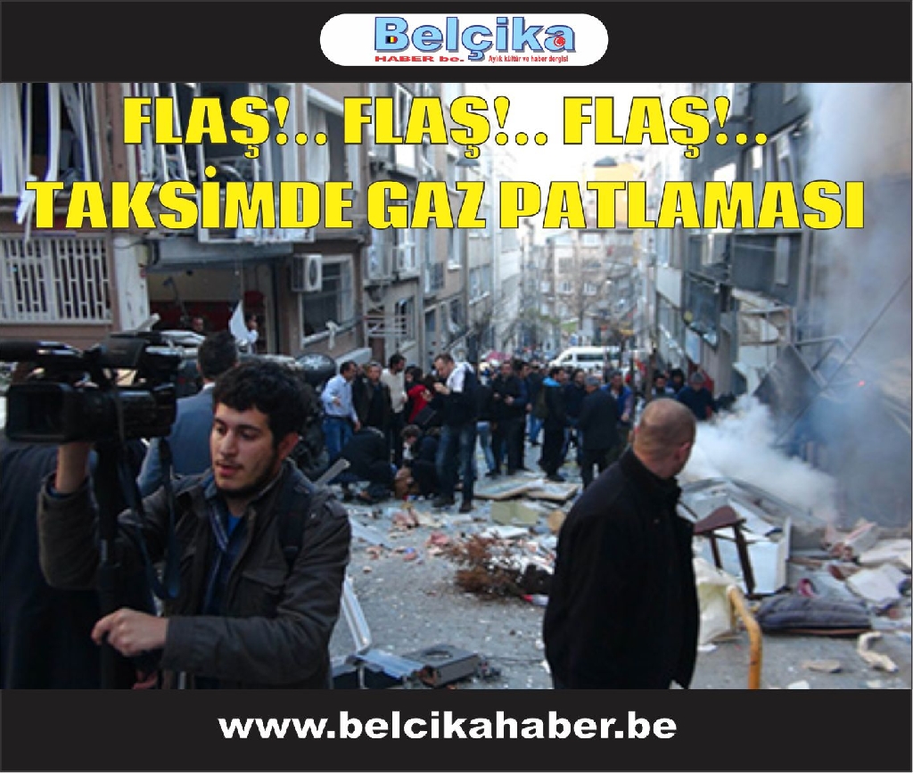 Taksim'de patlama