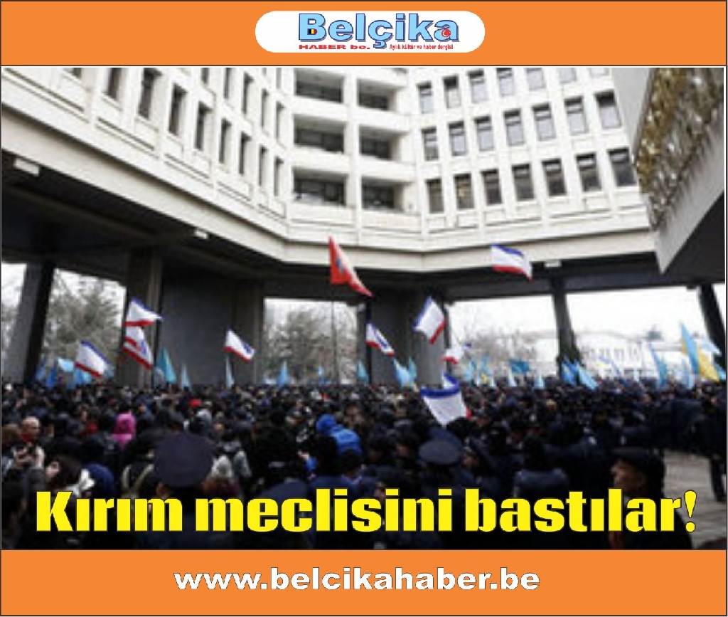 Kırım Parlamento binası ele geçirildi!