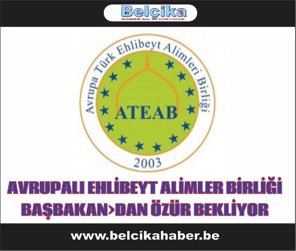 ATEAB'den BAŞBAKAN ERDOĞAN'A TEPKİ