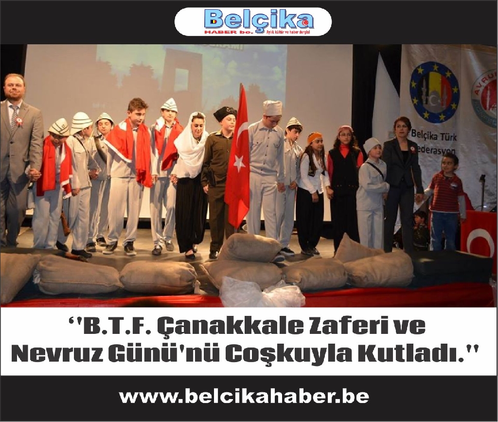 ''B.T.F. Çanakkale Zaferi ve Nevruz Günü'nü Coşkuyla Kutladı.''
