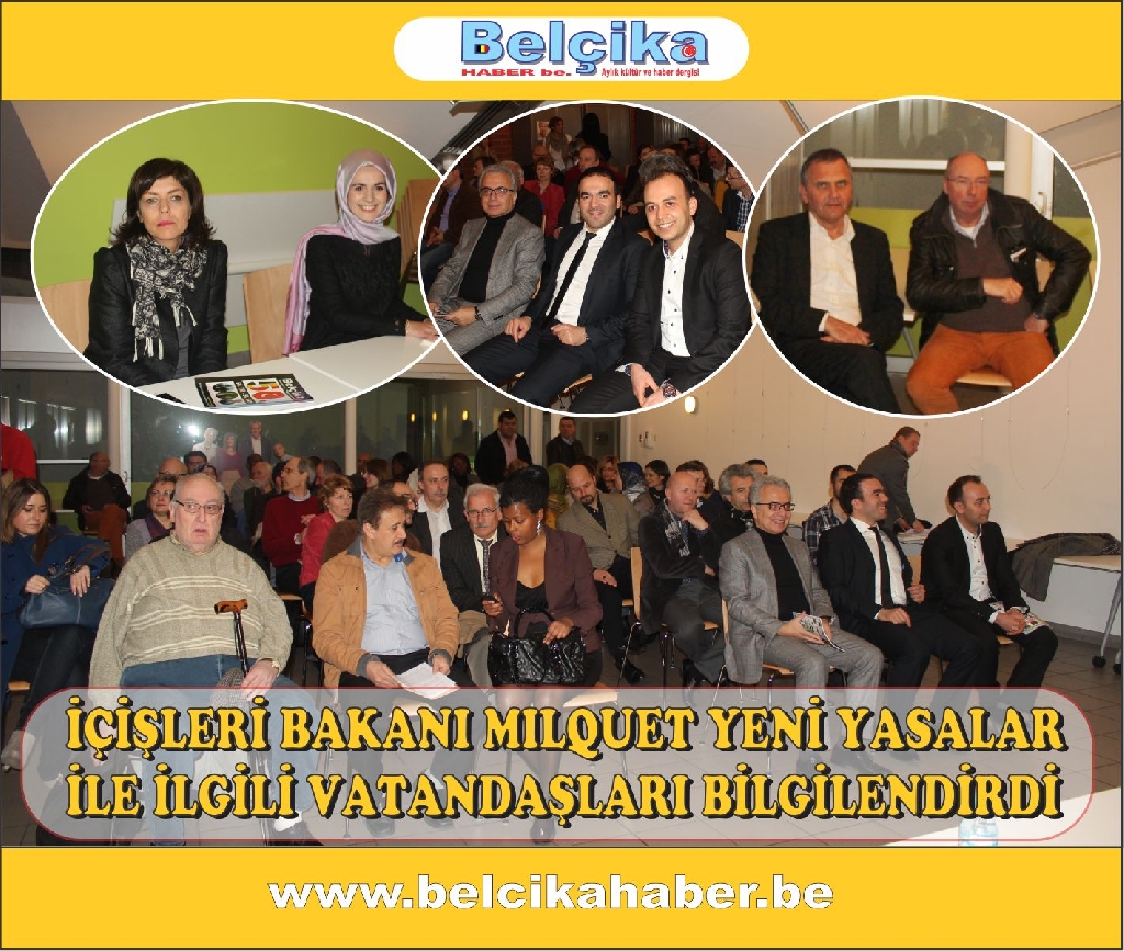 İçişleri Bakanı Milquet güvenlik turunda