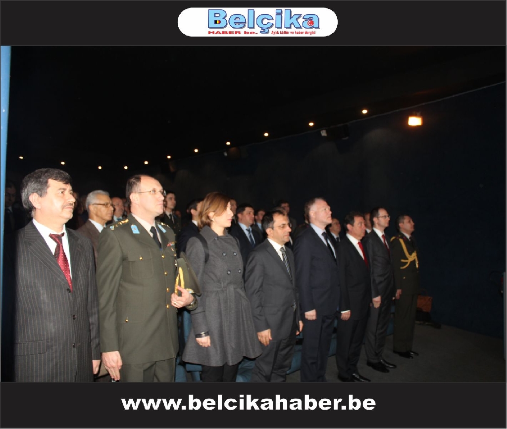 ÇANAKKALE VE DİPLOMAT ŞEHİTLERİMİZ BRÜKSEL’DE ANILDI