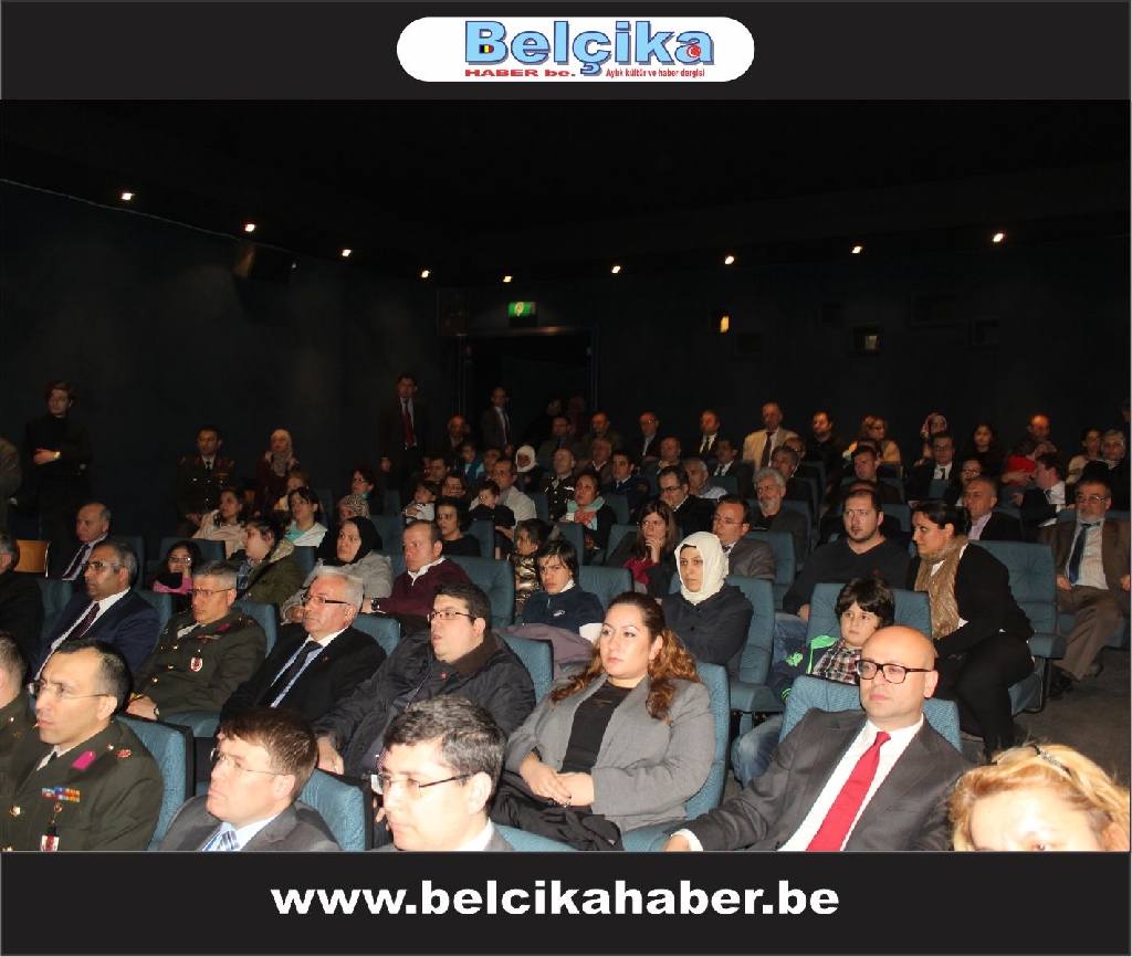 ÇANAKKALE VE DİPLOMAT ŞEHİTLERİMİZ BRÜKSEL’DE ANILDI