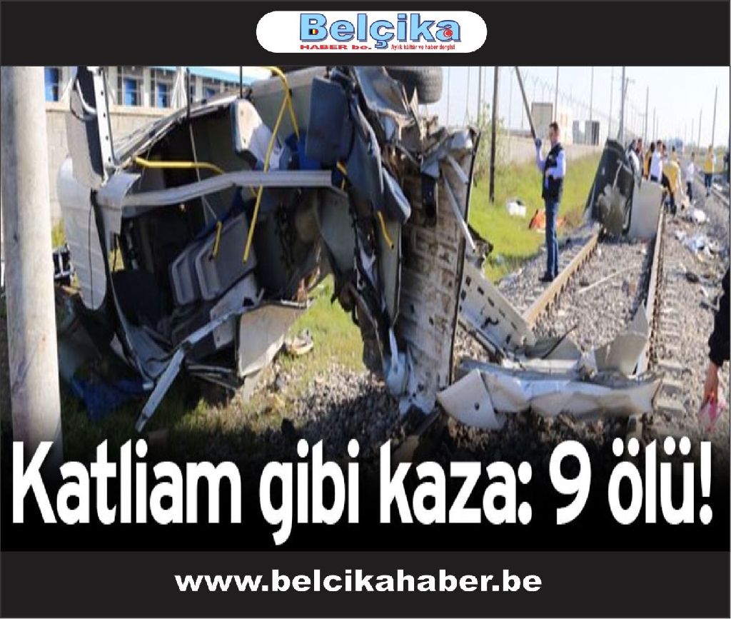 Mersin’de tren kazası!
