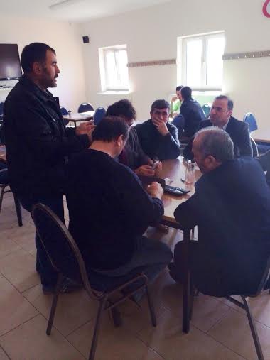 VELİ YÜKSEL İEPER FACİASINDA HAYATINI KAYBEDEN AİLELERETAZİYEDE BULUNDU