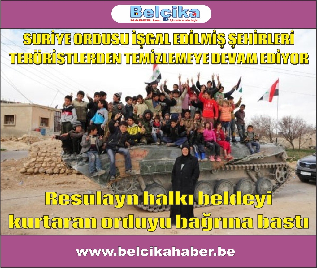 Resulayn halkı beldeyi kurtaran orduyu bağrına bastı