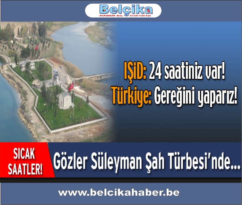 Süleyman Şah Türbesi’nden sıcak saatler
