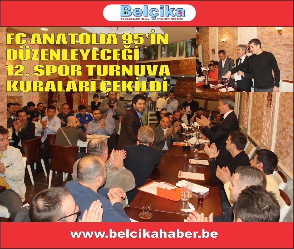 FC ANATOLIA 95 SPOR’UN 12. TURNUVA KURA ÇEKİMİ YAPILDI