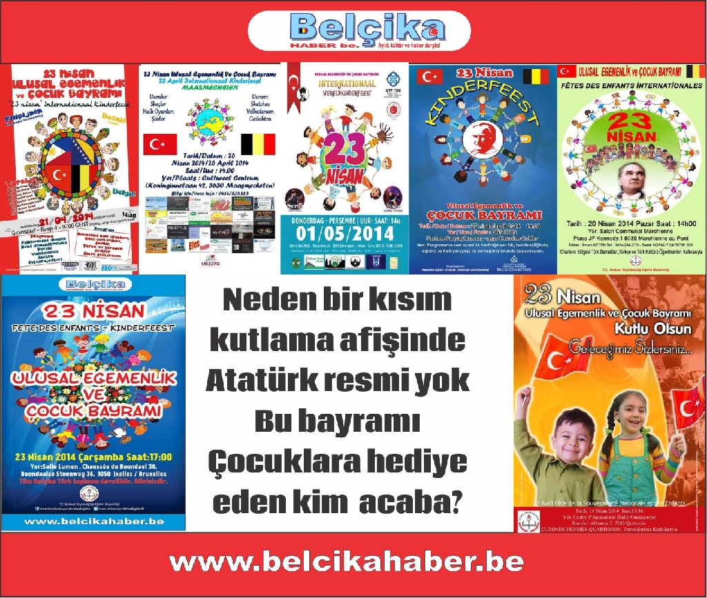 NEDEN BAZI AFİŞLERDE ATATÜRK RESMİ YOK?
