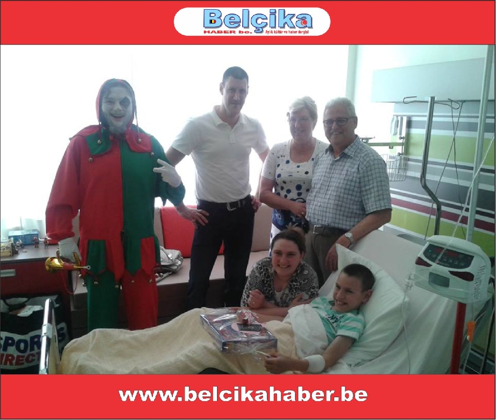 23 Nisan Ulusal Egemenlik ve çocuk bayramini TGB Belçika olarak bu sene hasta çocuklar ile geçirdiler