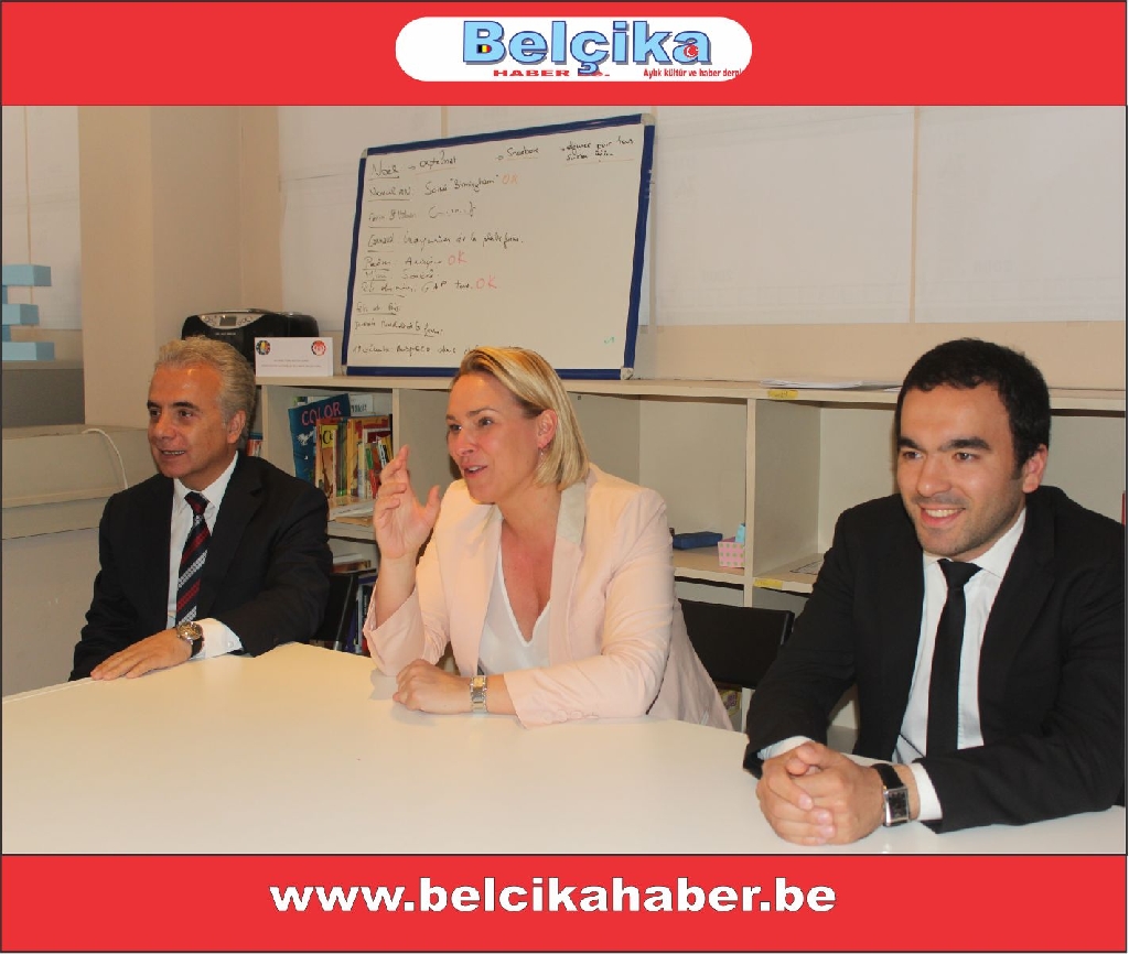 EKONOMİ BAKANI CELINE FREMAULT SYNERGIE DERNEĞİ'Nİ ZİYARET ETTİ.