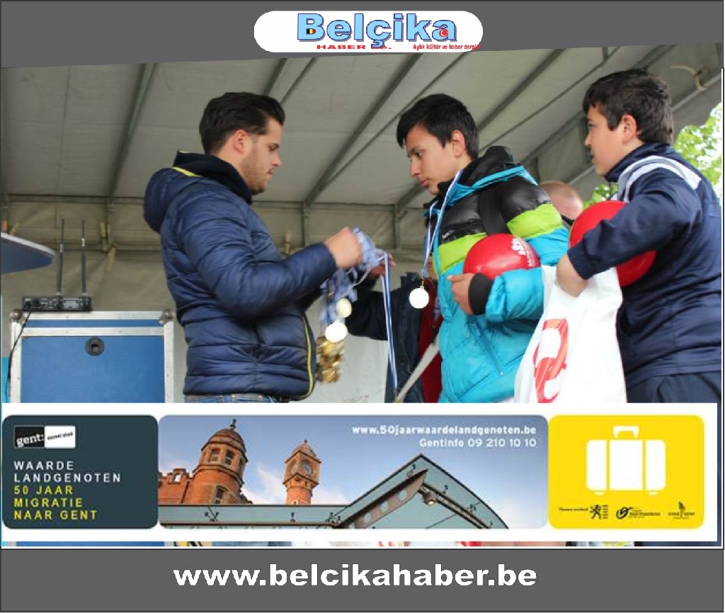 Gent Voetbalt turnuvası şampiyonları belli oldu