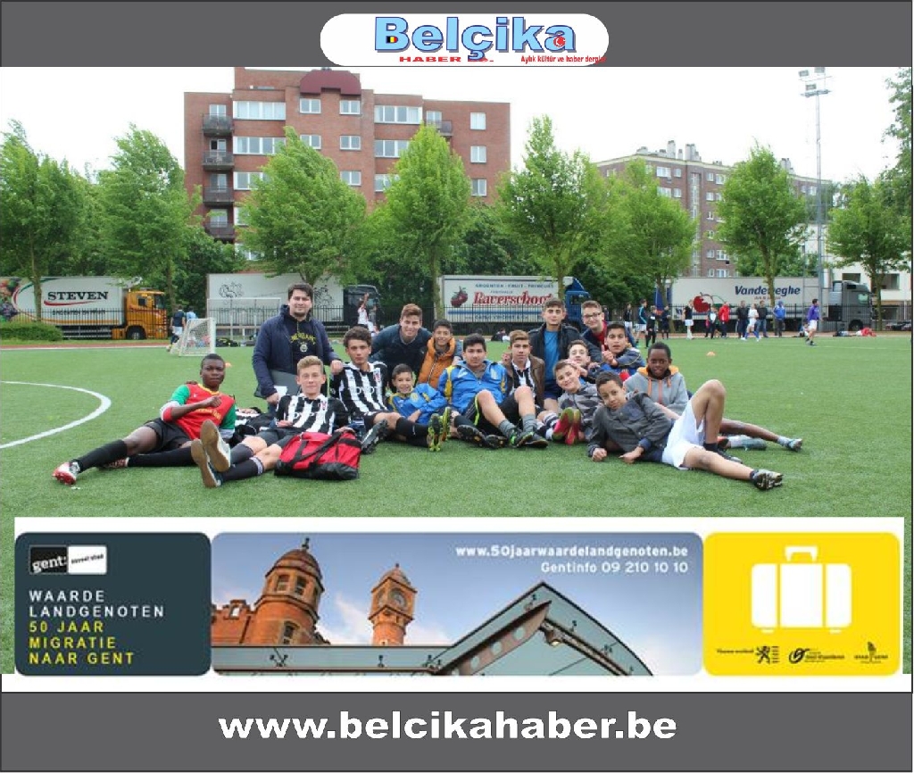 Gent Voetbalt turnuvası şampiyonları belli oldu