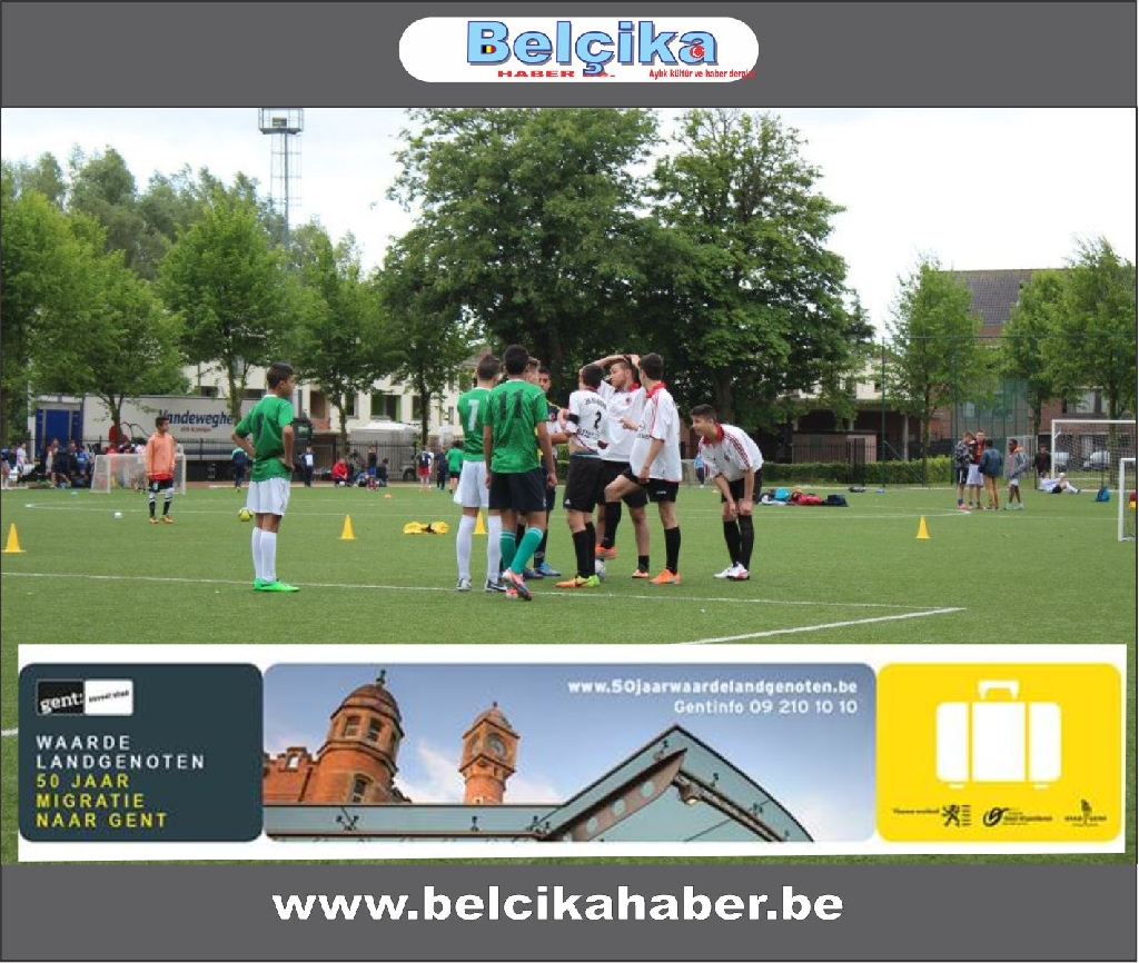 Gent Voetbalt turnuvası şampiyonları belli oldu