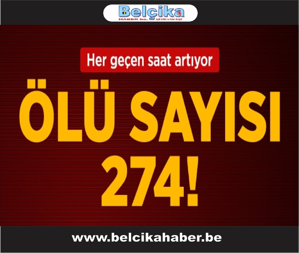 Soma'daki Faciada Ölü Sayısı 274'e Yükseldi