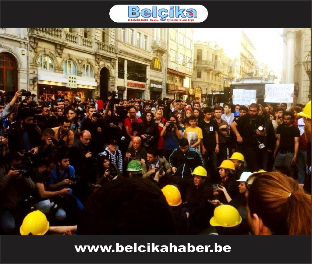 SANATÇILAR SOMA İÇİN EYLEM YAPTI!