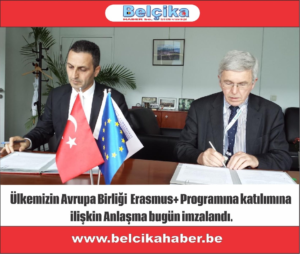 Ülkemizin Avrupa Birliği Erasmus+ Programına katılımına ilişkin Anlaşma bugün imzalandı.