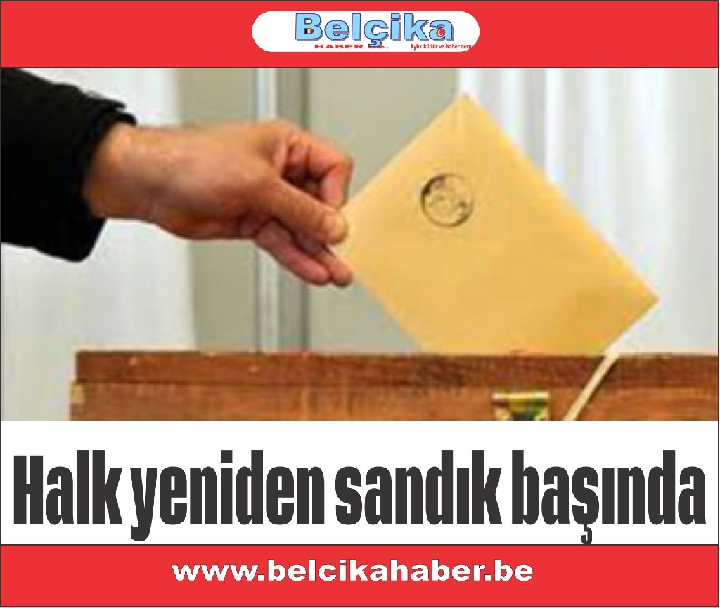 Halk yeniden sandık başında