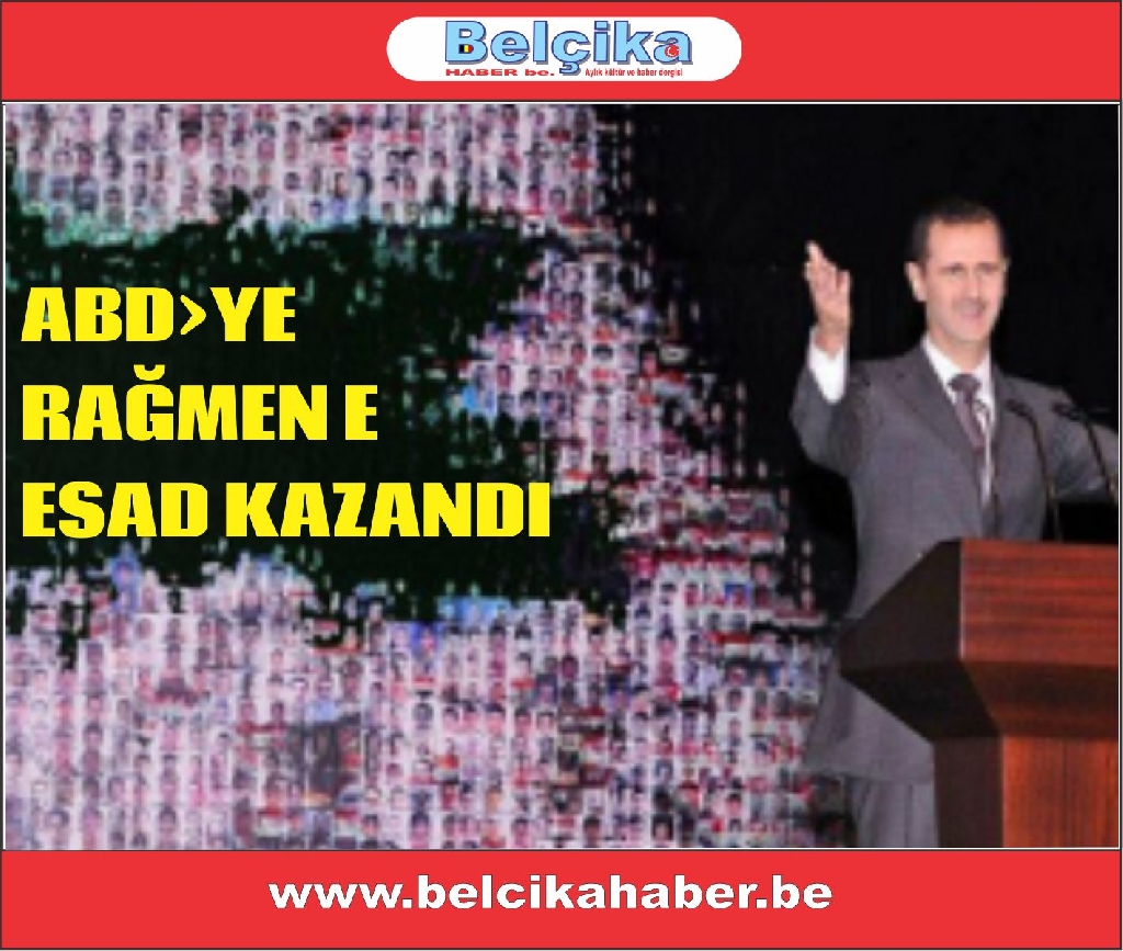 Seçimleri Esad Kazandı