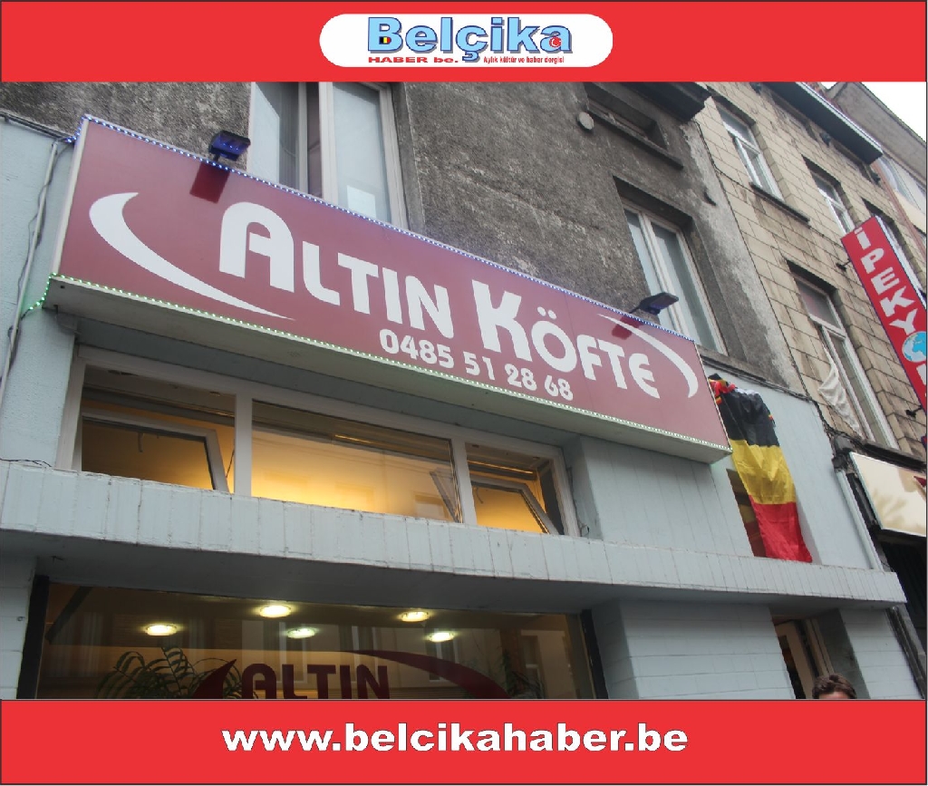 TÜRK ESNAFLARI BELÇİKA BAYRAKLARIYLA BELÇİKA MİLLİ TAKIMINA DESTEK VERİYORLAR