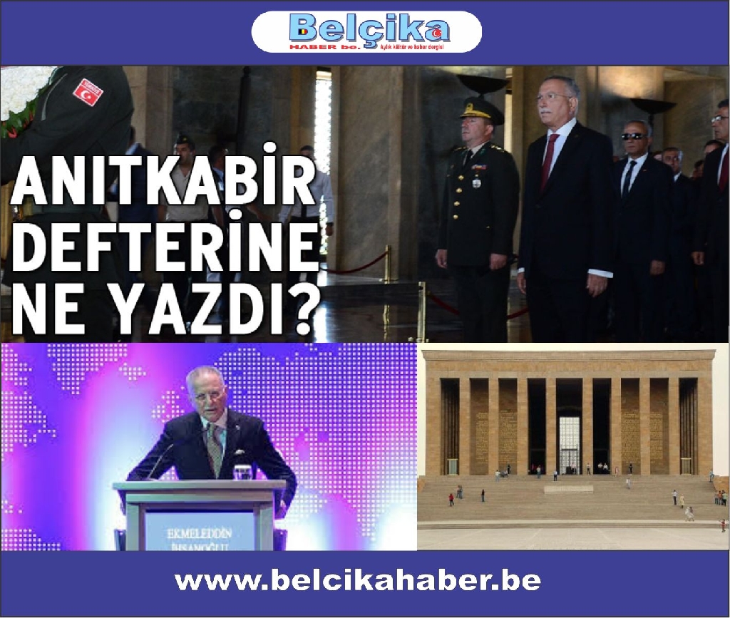 MUHALEFETİN ADAYI İHSANOĞLU ANITKABİR'DE