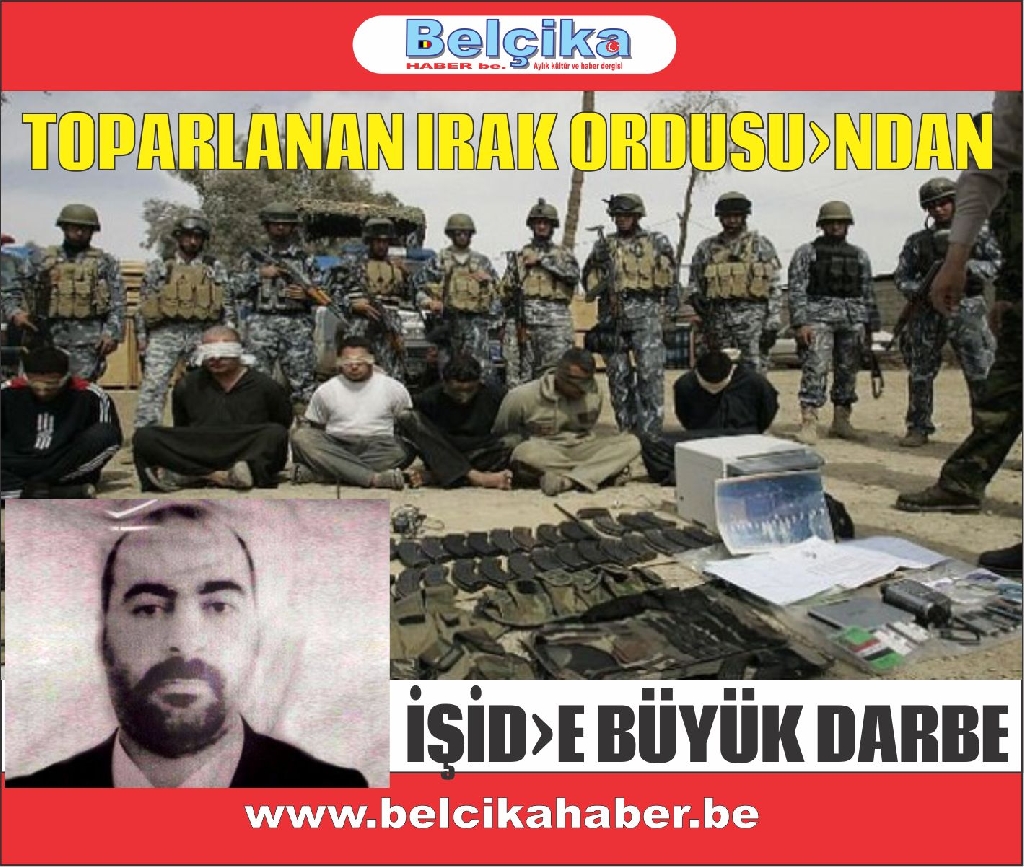 TOPARLANAN IRAK ORDUSUIN'DAN İŞİD'E BÜYÜK DARBE