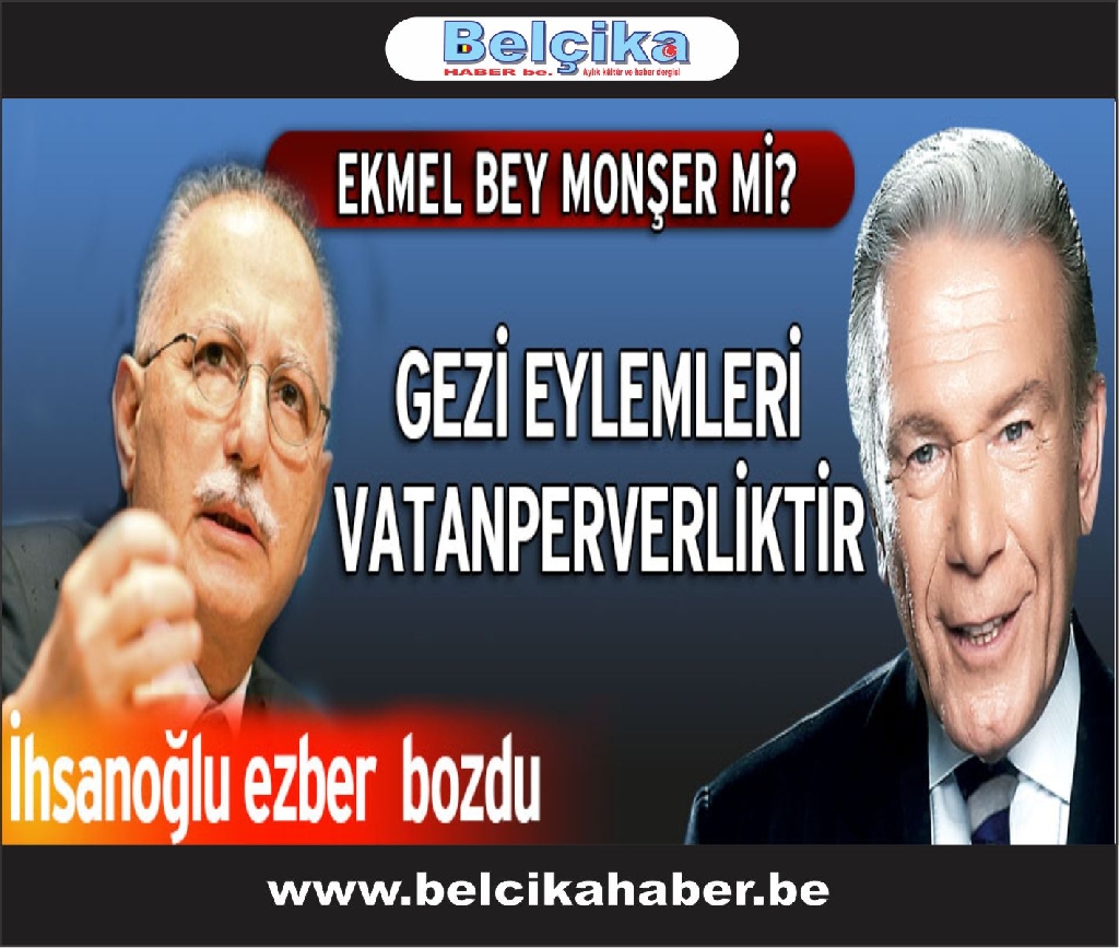 CUMHURBAŞKANI ADAYI İHSANOĞLU EZBER BOZDU