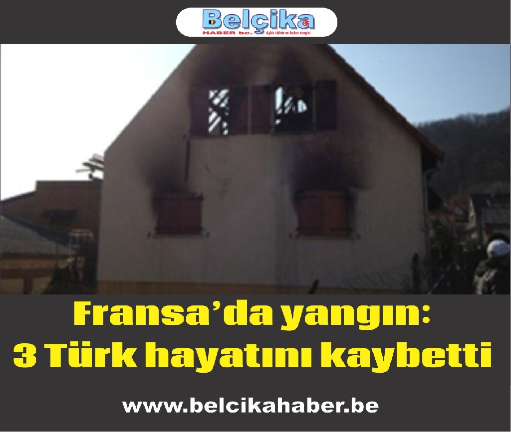 Fransa’da yangın: 3 Türk hayatını kaybetti